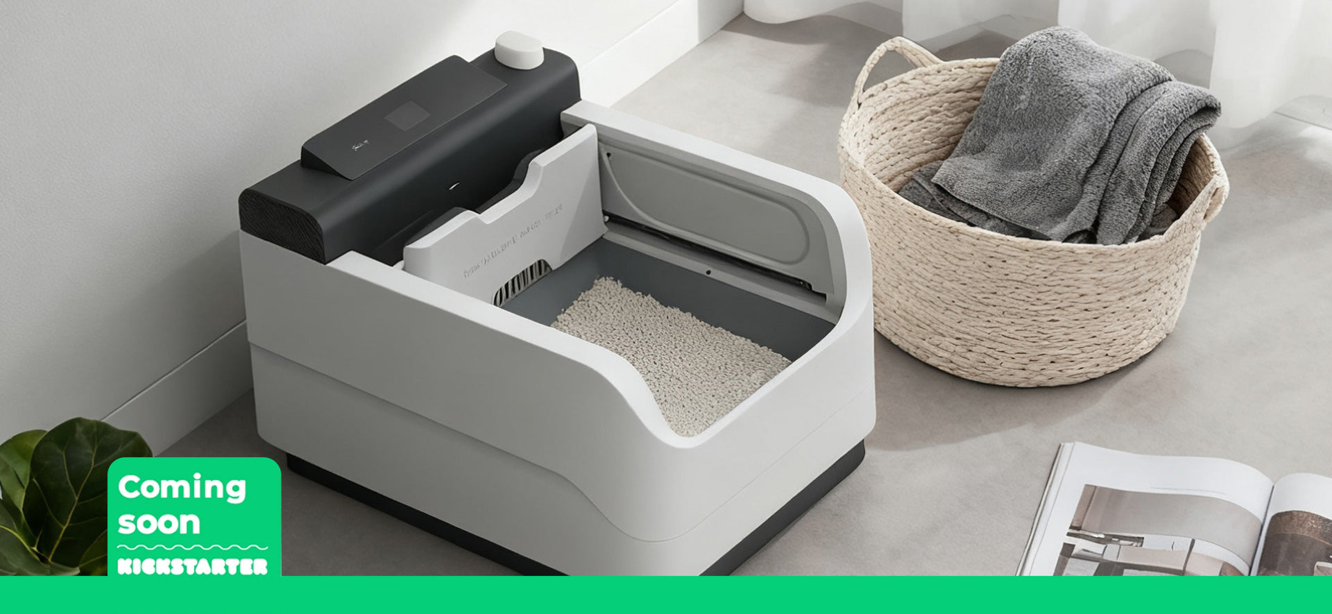 A Litter Box That Redefines the Future of Smart Pet Care